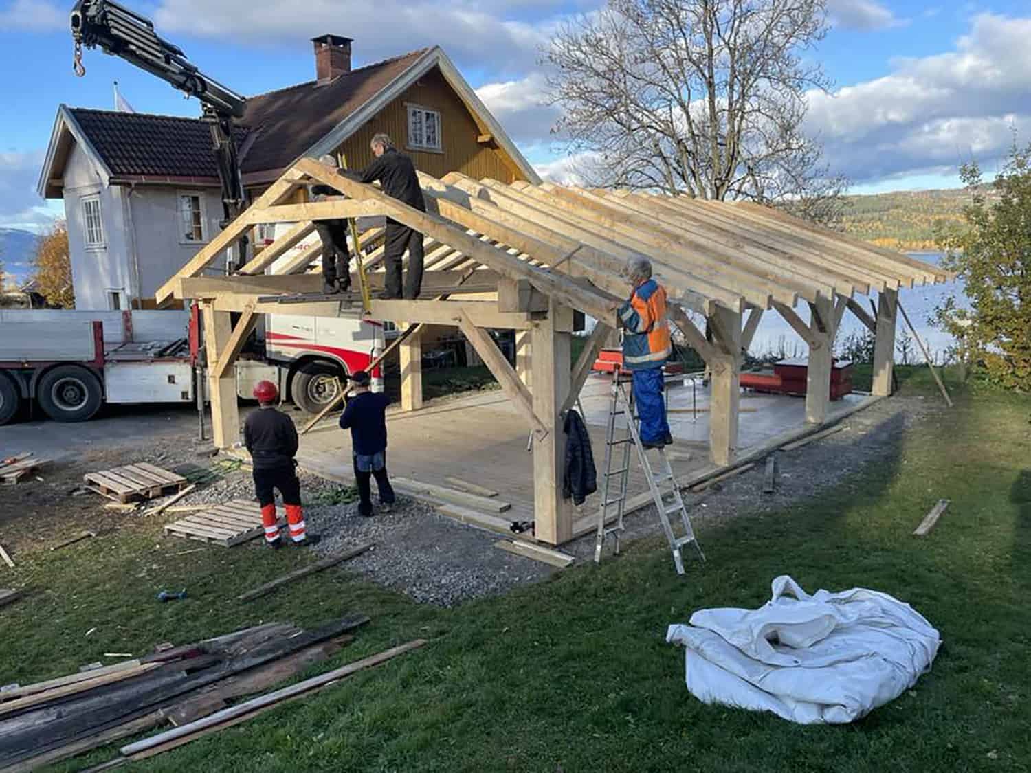 Nytt bygg på Strandenga - Biri